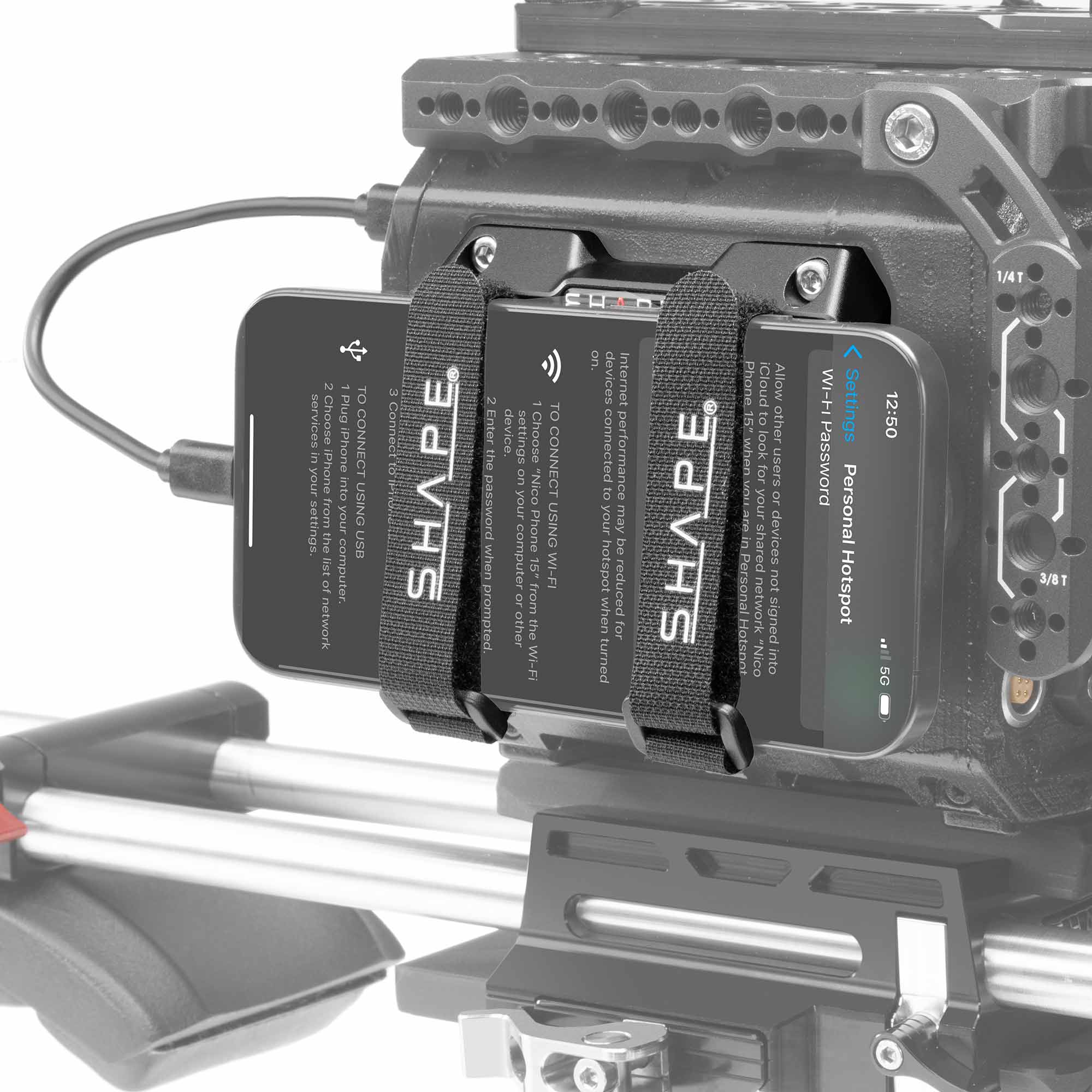SHAPE Blackmagic PYXIS 6K Side Plate with Rosette product view 2