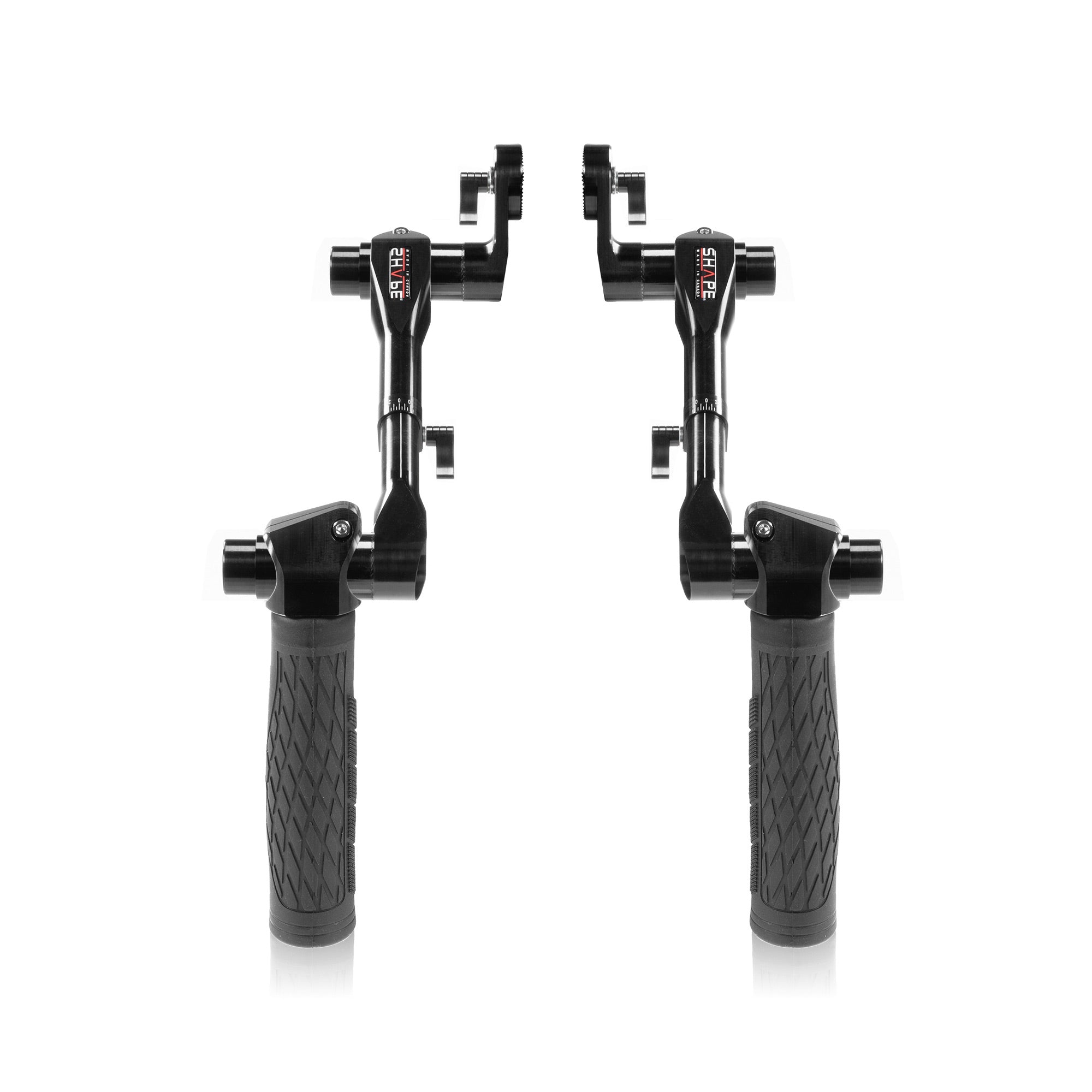 SHAPE Telescopic Black Handles ARRI Rosette