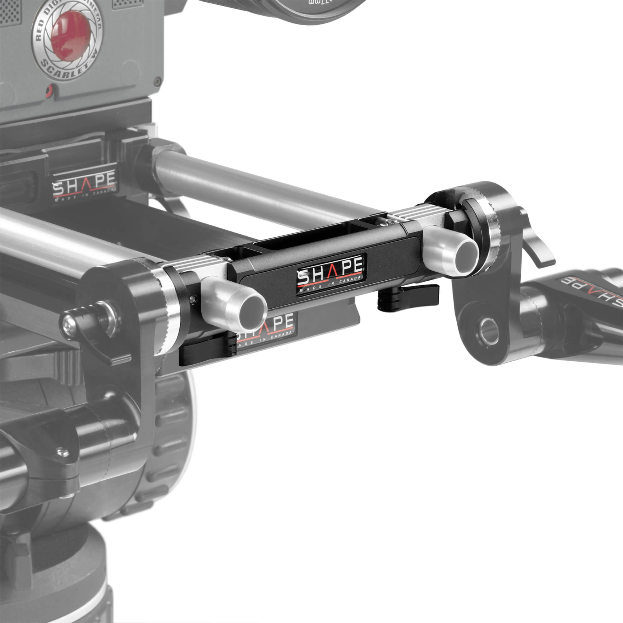 SHAPE Telescopic Handles ARRI Rosette Cuff Kit Black product view 4