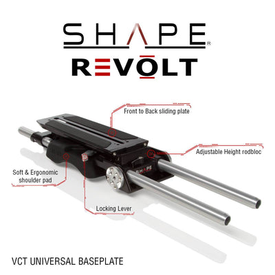 SHAPE VCT Universal Baseplate with Handles product view 9