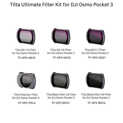 Tilta Ultimate Filter Kit for DJI Osmo Pocket 3/4 product image