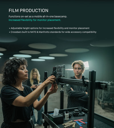 Tilta 36" Boulder Camera Cart Indie Kit feature highlight 2