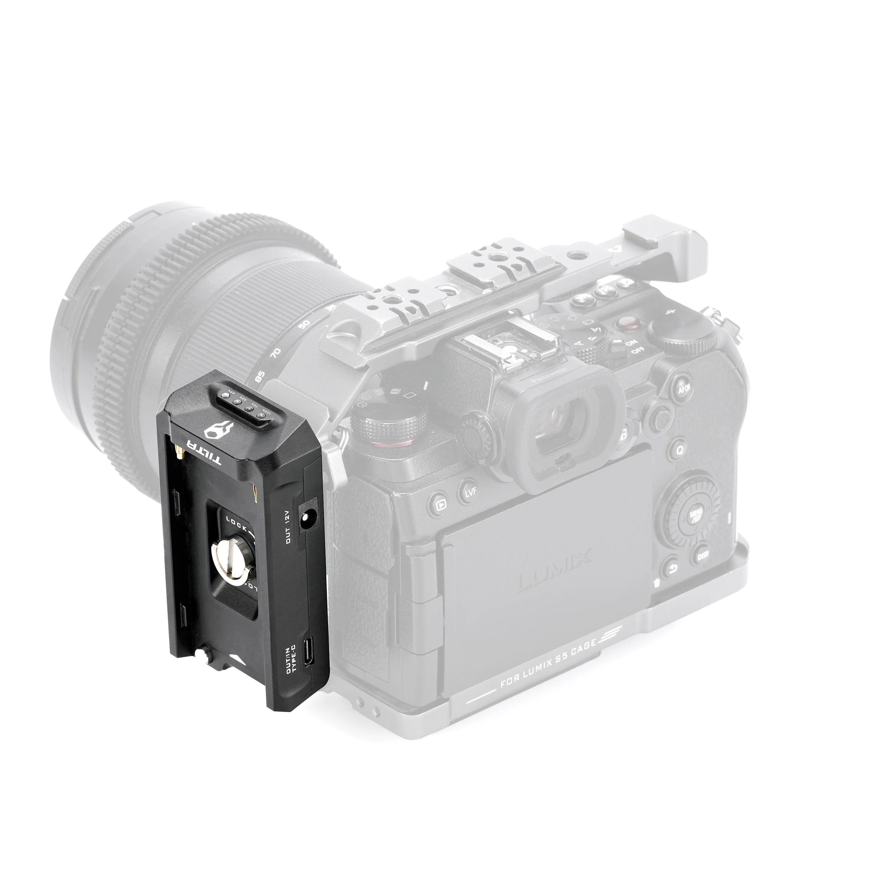 Tilta L Series Battery Plate (Black) square product image 4
