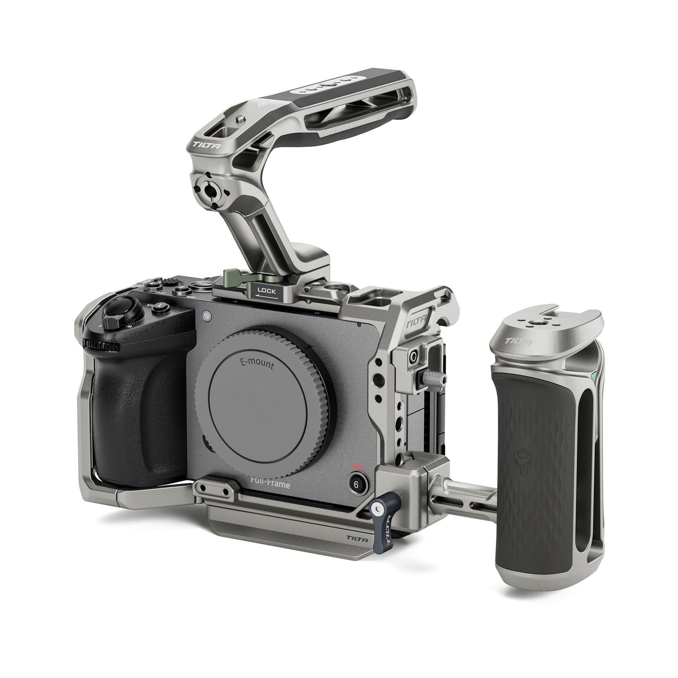 Tilta Camera Cage for Sony FX5 Base Kit - Titanium Gray, view 1