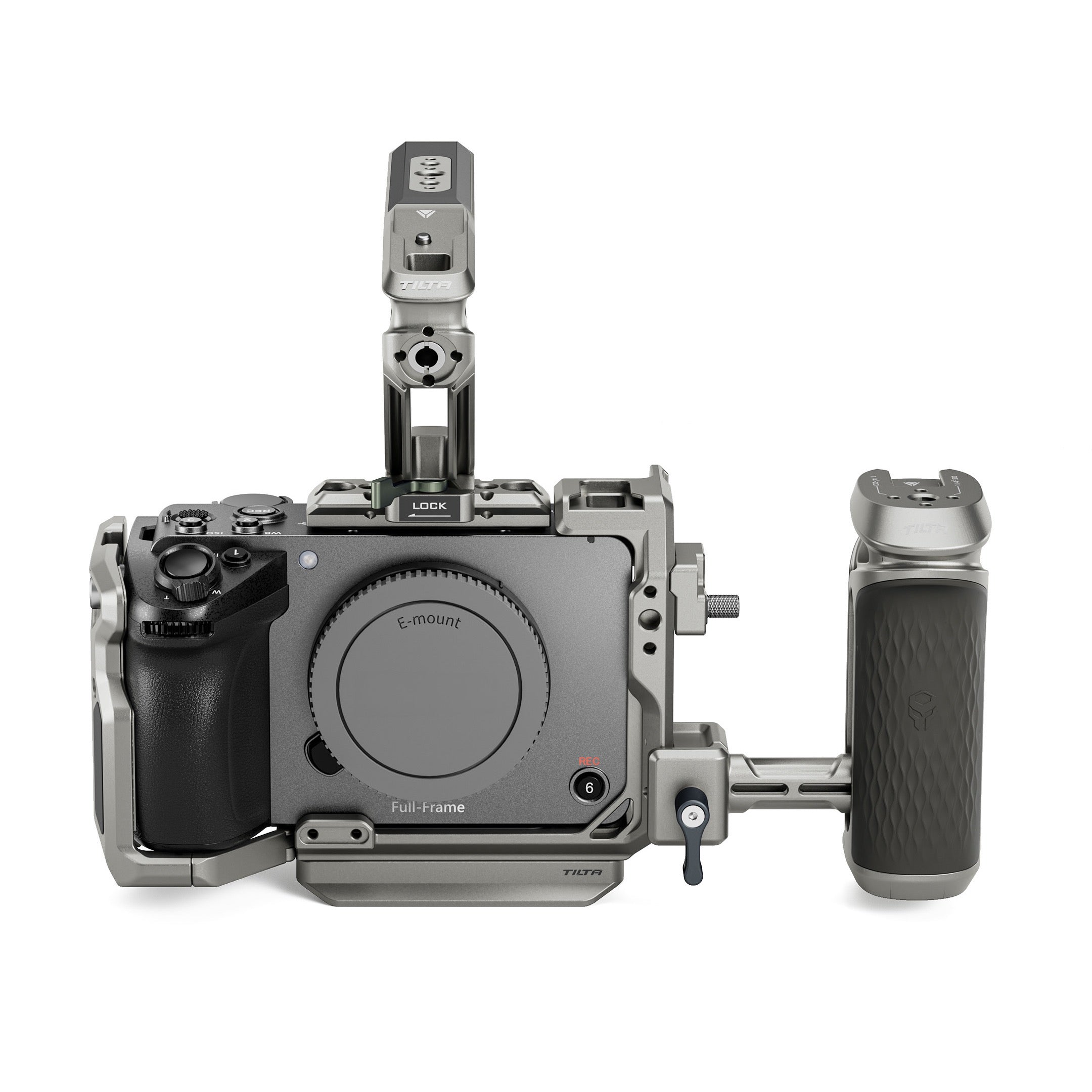 Tilta Camera Cage for Sony FX5 Base Kit - Titanium Gray, view 2