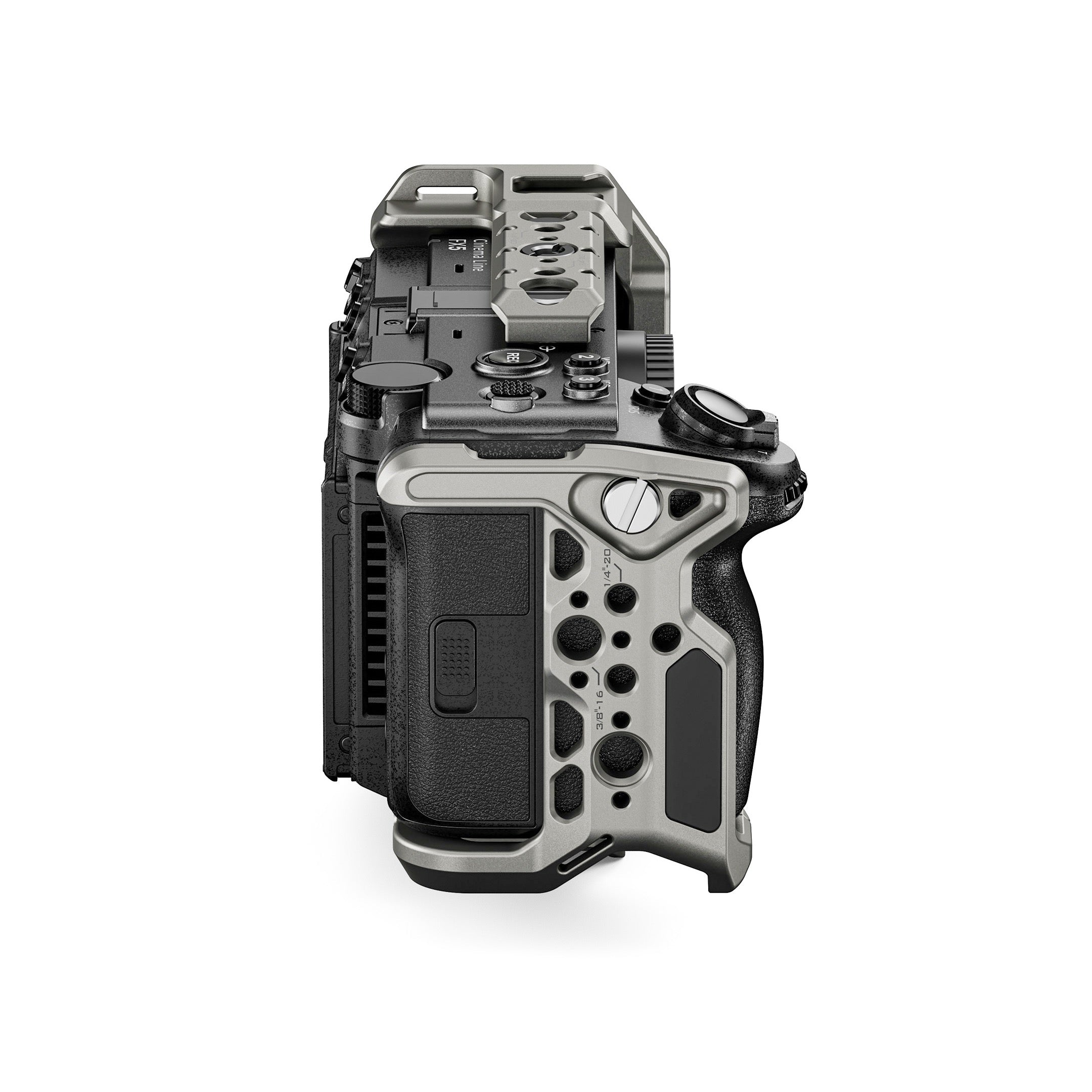 Tilta Full Camera Cage for Sony FX5 - Titanium Gray, view 3
