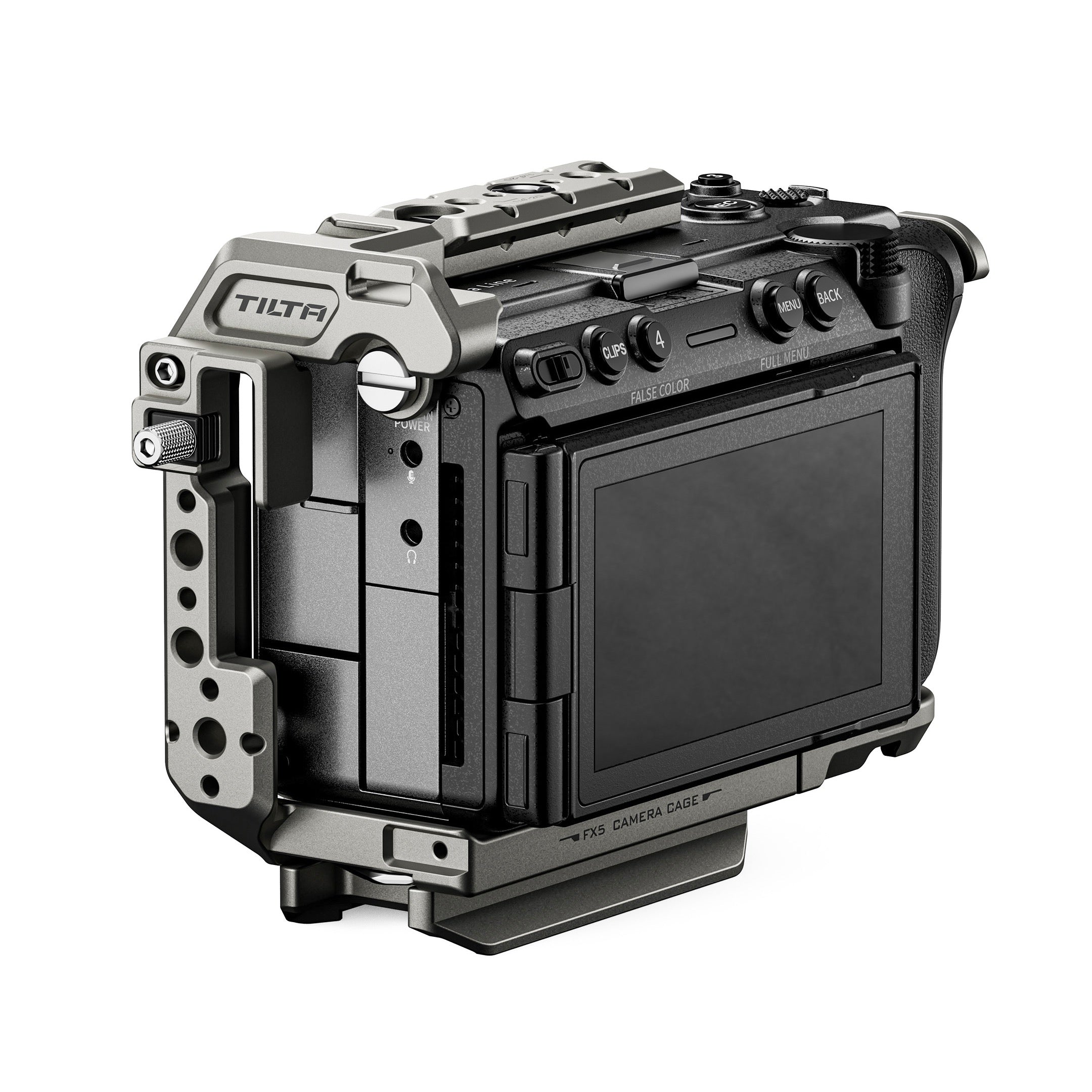 Tilta Full Camera Cage for Sony FX5 - Titanium Gray, view 4