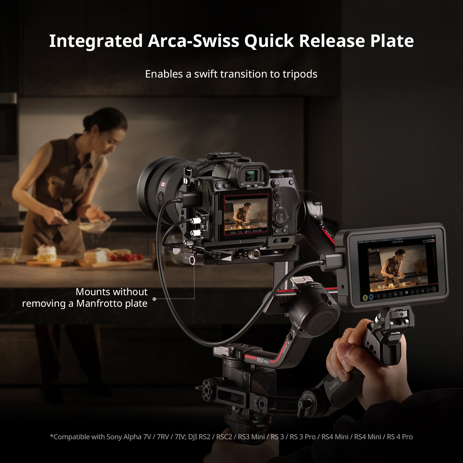 SmallRig Advanced Cage Kit for Sony A7 V/ A7R V/ A7 IV 6026