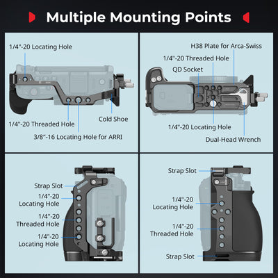 SmallRig Basic Cage Kit for Nikon ZR 5467