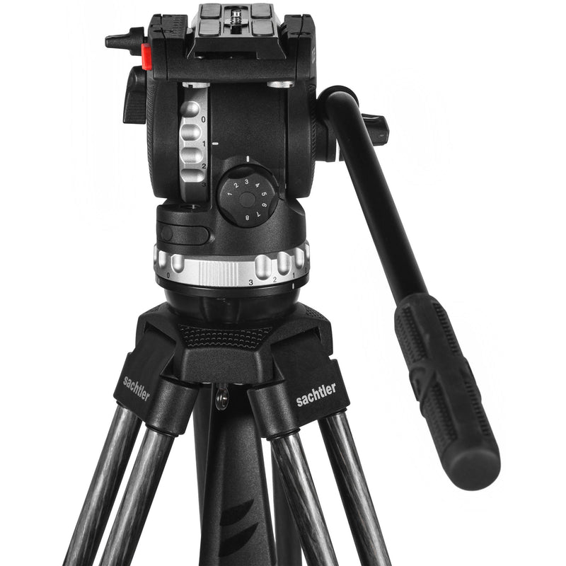 Sachtler ACE XL Tripod System with CF Legs & Mid-Level Spreader (75mm Bowl)