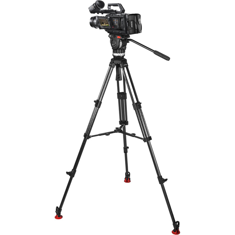 Sachtler ACE XL Tripod System with CF Legs & Mid-Level Spreader (75mm Bowl)