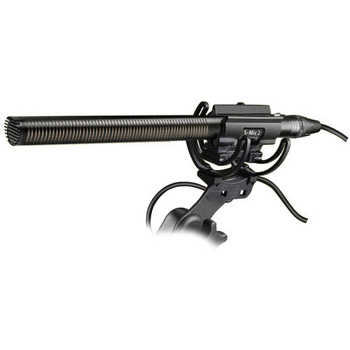 (DEMO)Deity Microphones S-Mic 2 Location Kit Moisture-Resistant Shotgun Microphone with Pistol Grip Shockmount and Windjammer
