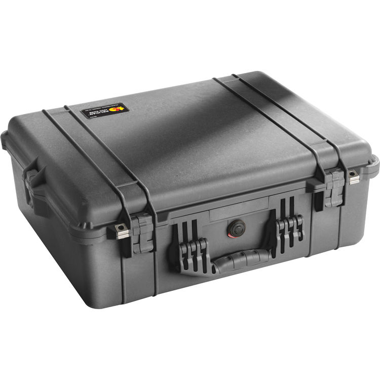 Pelican 1600 NF Large Case Without Foam (Black) - Filmgear Canada