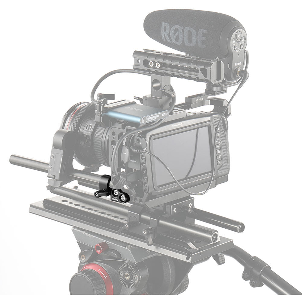 SmallRig 15mm Single Rod Clamp for BMPCC 4K/6K Cage #2279 - Filmgear Canada