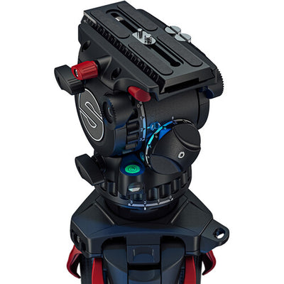 Sachtler aktiv6 flowtech75 MS Tripod System - Filmgear Canada