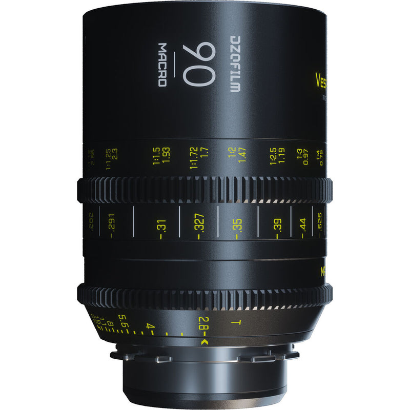 DZOFILM Vespid Full Frame Cine Prime 90mm Macro T2.8 Lens (PL Mount) - Filmgear Canada