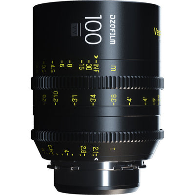 DZOFILM Vespid Full Frame Cine Prime 100mm T2.1 Lens (PL Mount) - Filmgear Canada