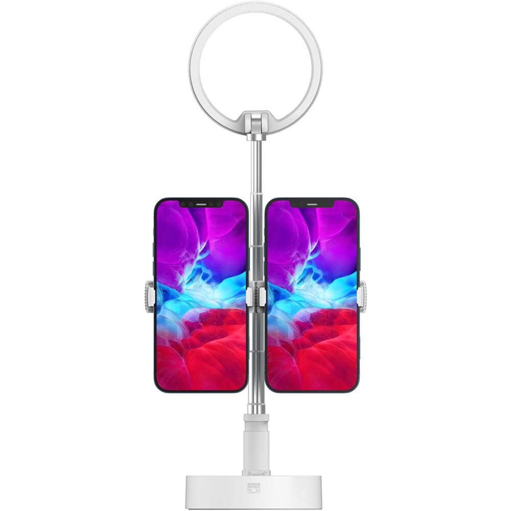 SmallRig Portable Bi-Color Dimmable Battery Power Vlog Live Streaming LED Beauty Light #3242 - Filmgear Canada