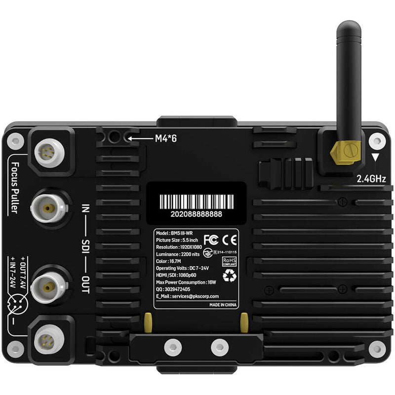 PortKeys BM5 III WR Wireless Camera Control 1920x1080 Monitor for RED KOMODO / BMPCC / SONY / CANON