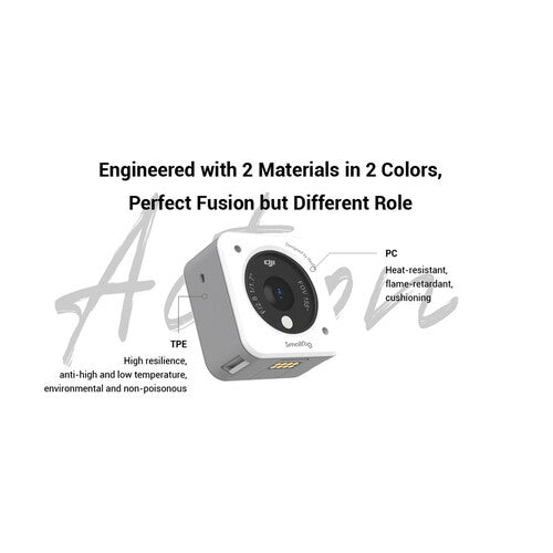 SmallRig DJI Action2 Magnetic Case( White) #3626 - Filmgear Canada