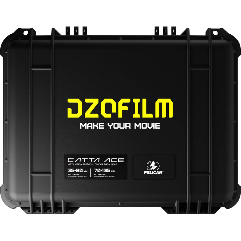 DZOFilm CATTA Ace FF 35-80 & 70-135mm T2.9 Zoom Lens Bundle (Black)
