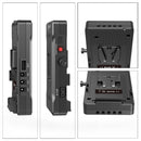 SmallRig V Mount Battery Adapter Plate with Dual 15mm Rod Clamp 3203