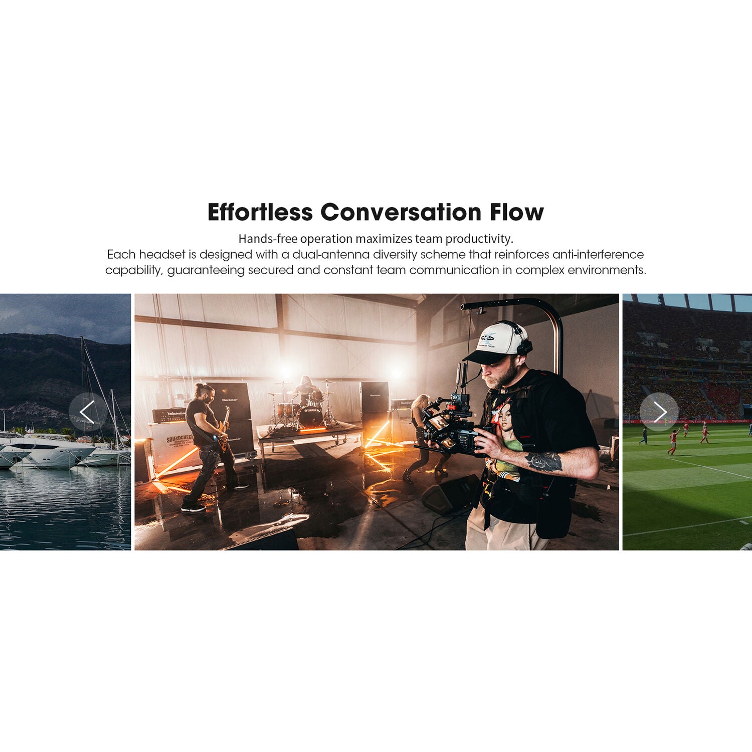 Hollyland Solidcom C1-3S Full-Duplex Wireless DECT Intercom System with 3 Headsets (1.9 GHz)