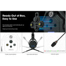 Hollyland Solidcom C1-3S Full-Duplex Wireless DECT Intercom System with 3 Headsets (1.9 GHz)