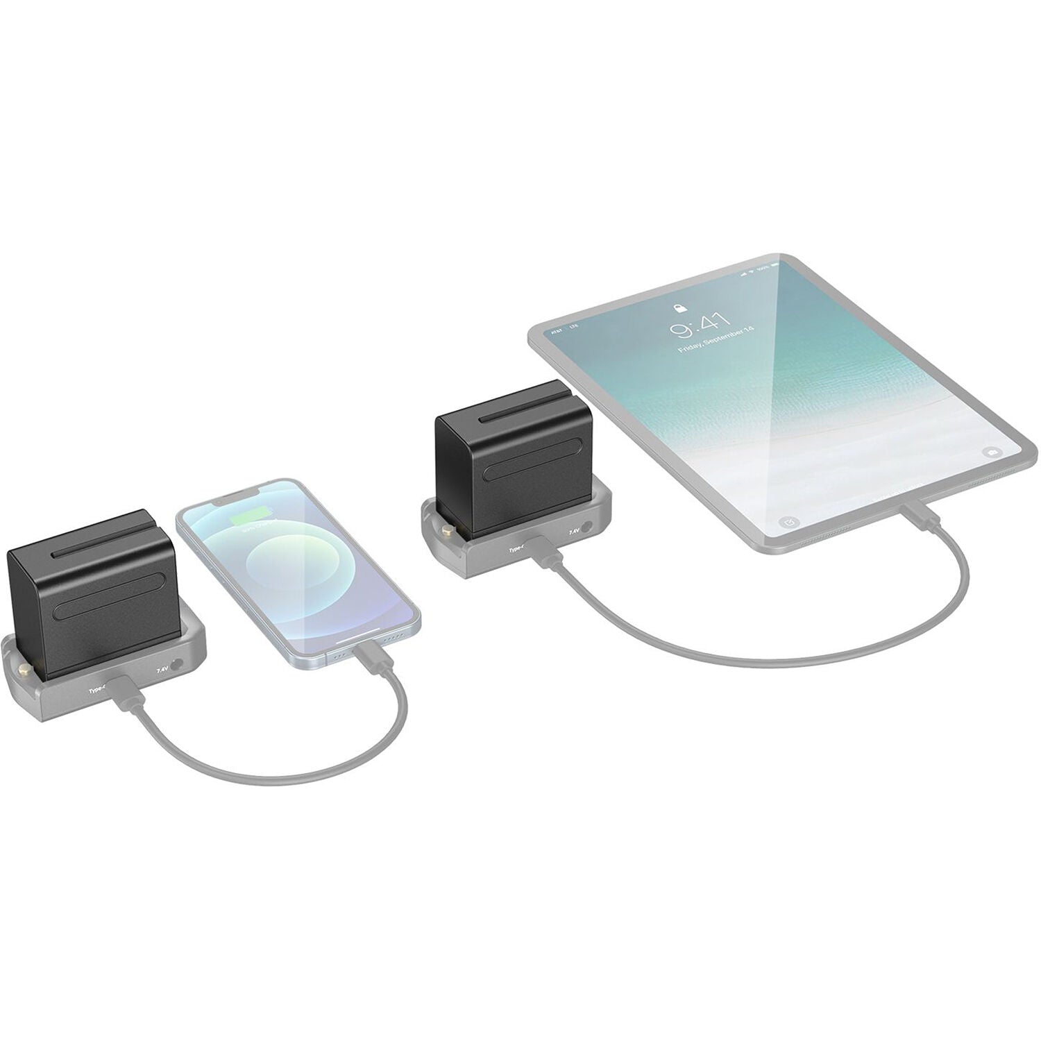 SmallRig NP-F970 Dual-Battery and Charger Kit #3823