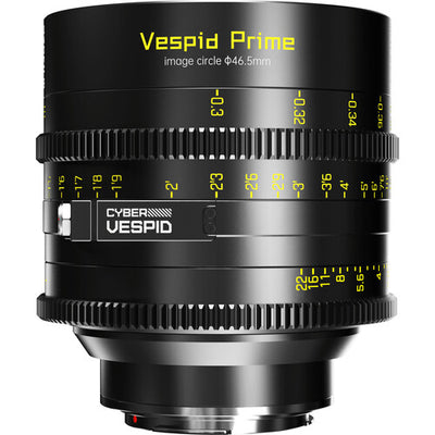 DZOFILM DZOFilm VESPID Cyber Full Frame 35mm T2.1 Prime Lens (PL & EF Mounts) - Film Gear Canada