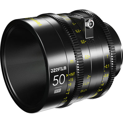 DZOFILM DZOFilm VESPID Cyber Full Frame 50mm T2.1 Prime Lens (PL & EF Mounts) - Film Gear Canada