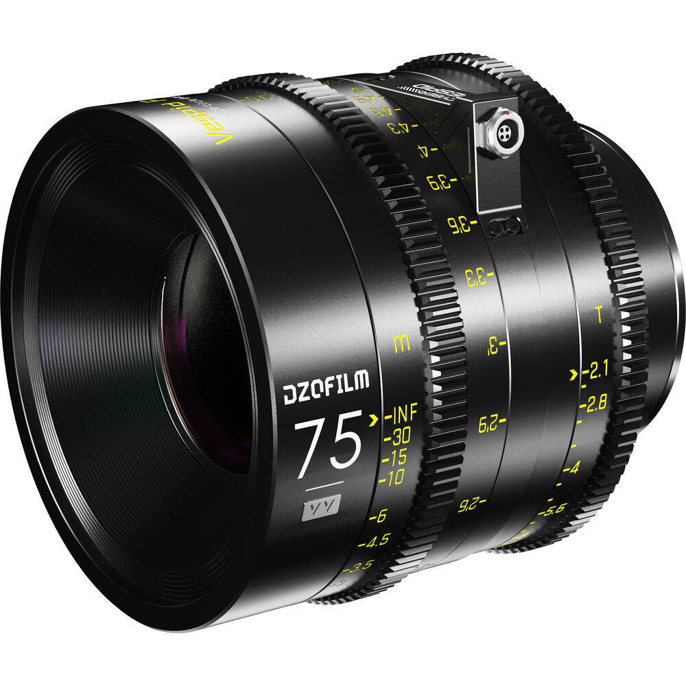 DZOFILM DZOFilm VESPID Cyber Full Frame 75mm T2.1 Prime Lens (PL & EF Mounts) - Film Gear Canada