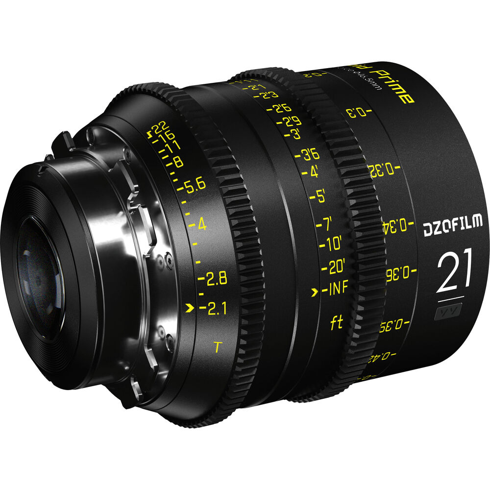 DZOFILM Vespid Full Frame Cine Prime 21mm T2.1 Lens (PL/EF)