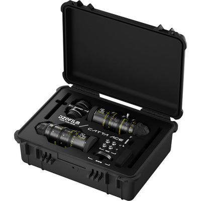 DZOFilm Catta Ace FF Zoom 18-35/70-135mm T2.9 2-Lens Kit (PL/EF, Black)