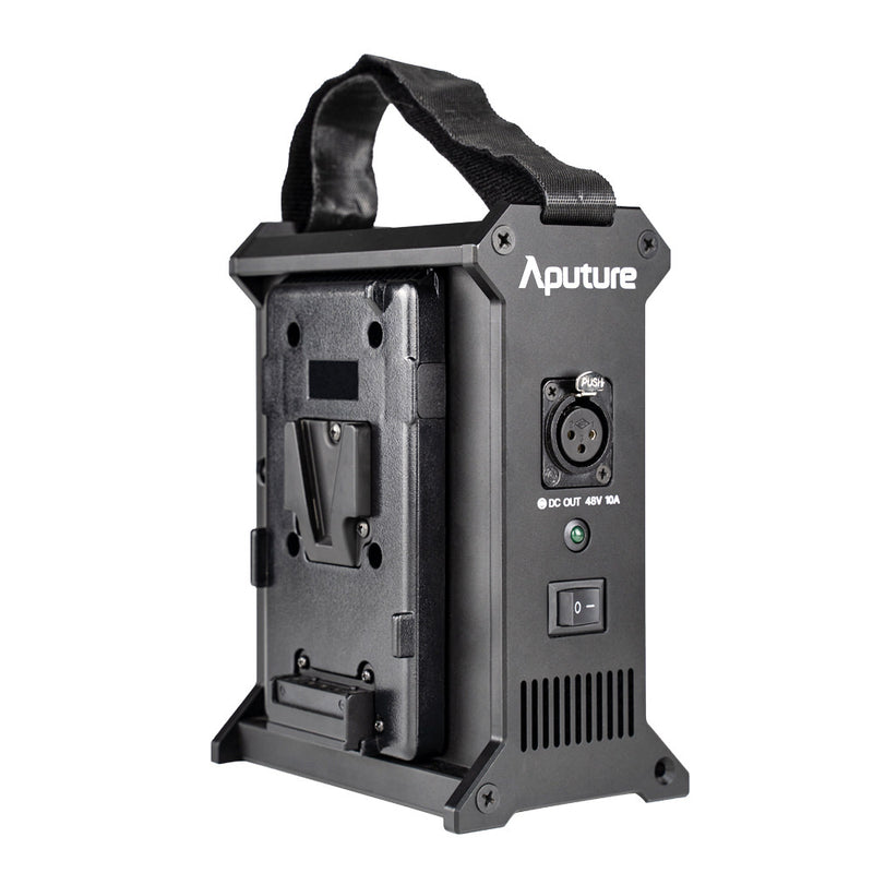 Aputure 2-Bay Battery Power Station for Nova P300c and Amaran COB LED - Filmgear Canada