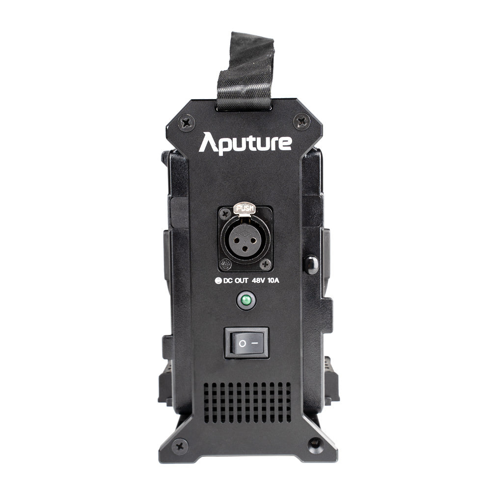 Aputure 2-Bay Battery Power Station for Nova P300c and Amaran COB LED - Filmgear Canada