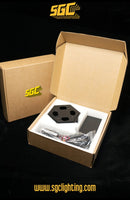 SGC External Quad-Bank 4 Battery Charging Station Set for Prism and Hybrid Tubes - Filmgear Canada