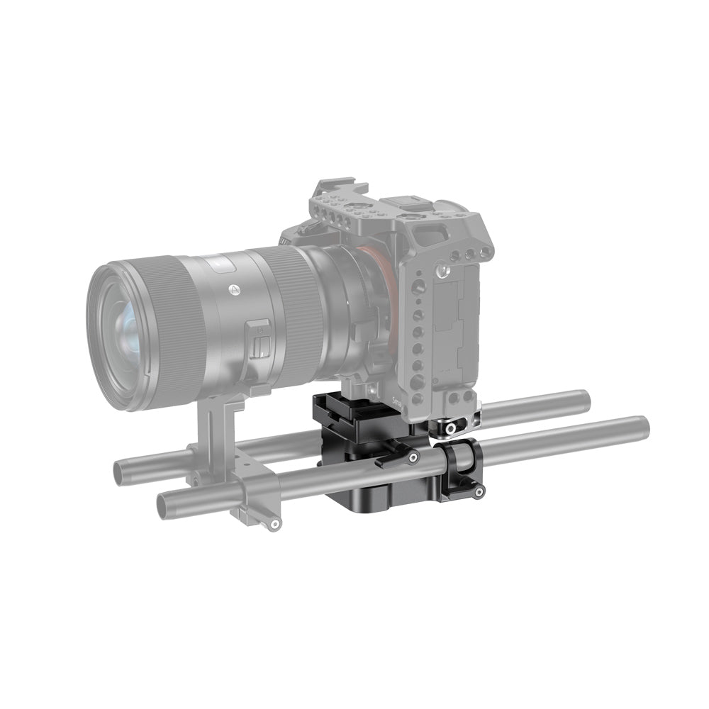 SmallRig Universal 15mm Rail Support System Baseplate #2092B - Filmgear Canada