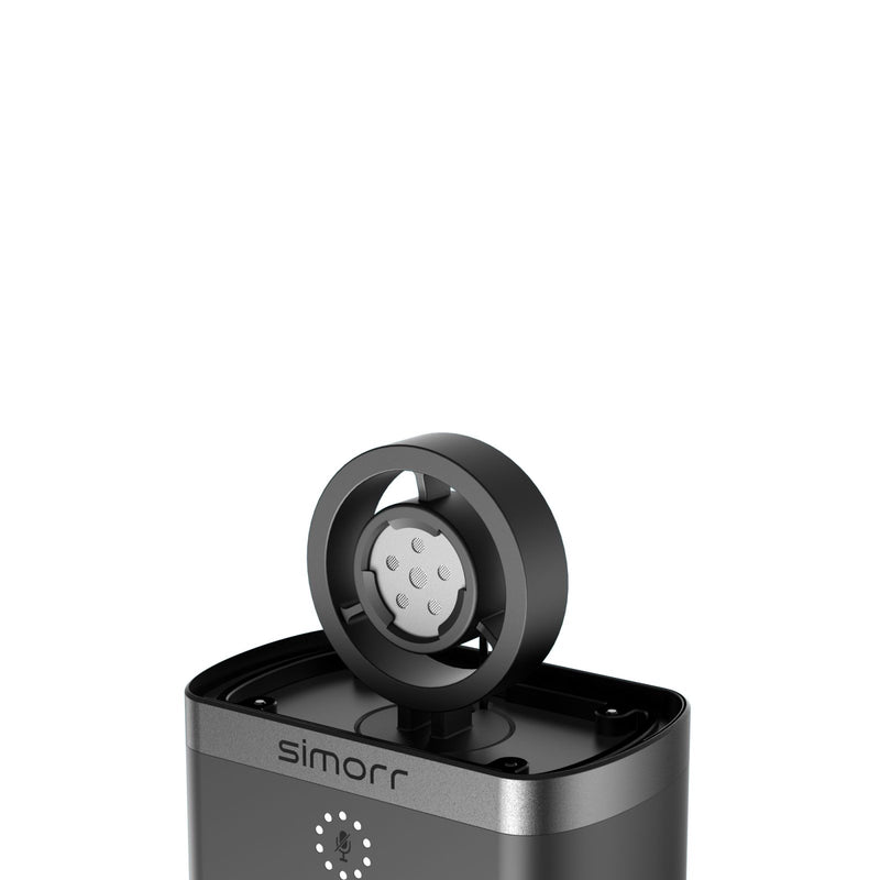 simorr Wave U1 USB Condenser Microphone 3491(Black) - Filmgear Canada