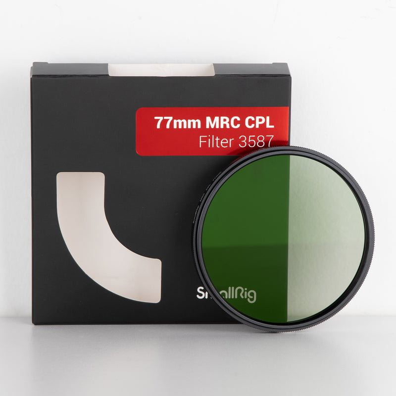 SmallRig 77mm MRC CPL Filter 3587 - Filmgear Canada