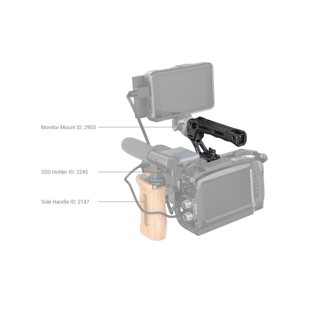 SmallRig NATO Top Handle（Lite）3766 - Filmgear Canada
