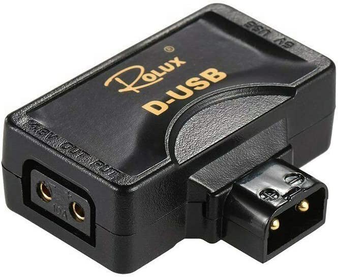 Rolux D-Tap P-Tap to USB Adapter Connector 5V Converter