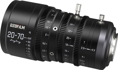 DZOFILM DZOFilm LingLung 20-70mm T2.9 MFT Parfocal Cine Lens - Film Gear Canada