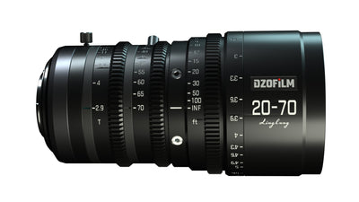 DZOFILM DZOFilm LingLung 20-70mm T2.9 MFT Parfocal Cine Lens - Film Gear Canada
