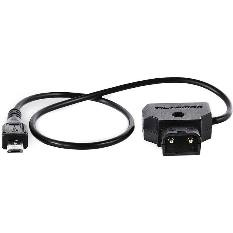 Tilta Micro-USB to D-Tap Motor Power Cable for Nucleus-Nano (13.2") - Filmgear Canada