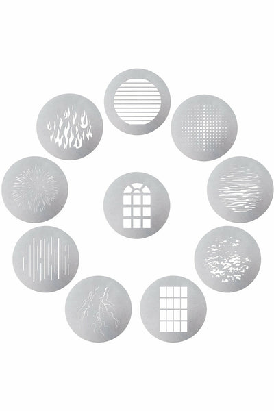 10 Gobo Kit for Aputure Spotlight Mount - Filmgear Canada