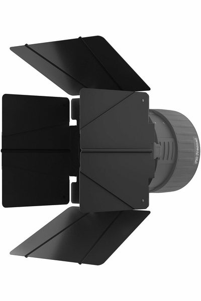 Aputure F10 Drop-in Barndoors for LS 600D Fresnel Attachment - Filmgear Canada