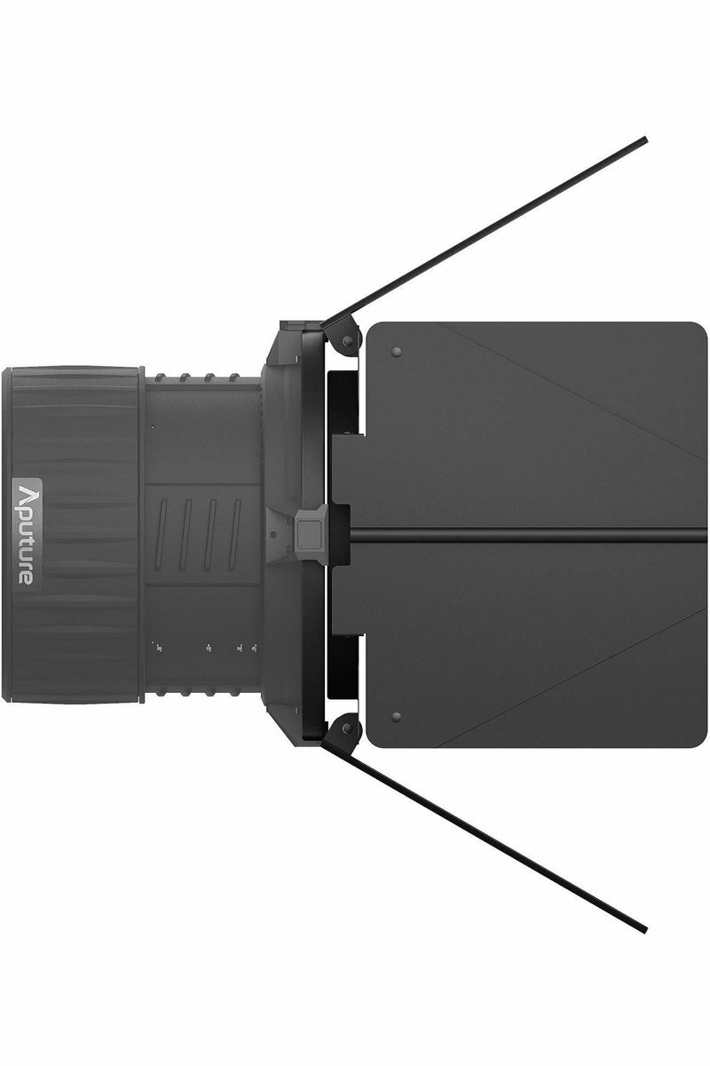 Aputure F10 Drop-in Barndoors for LS 600D Fresnel Attachment - Filmgear Canada