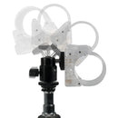 Nanlite PavoTube Transparent Polycarbonate Clip with Mini Ball Head