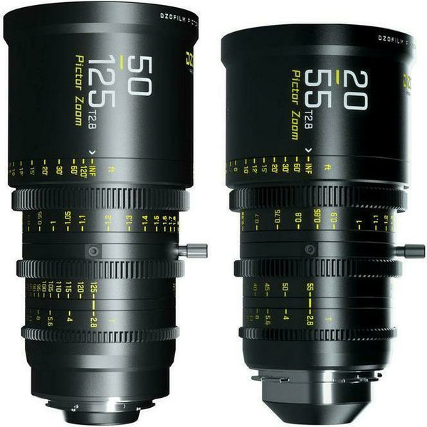 DZOFilm Pictor 20-55mm and 50-125mm T2.8 Super35 Zoom Lens